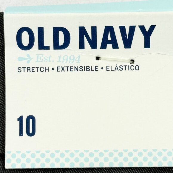 Old Navy Women's Stretch Mid Rise Bootcut Dark Grey Chino Pants Size 10 NWT - Picture 5 of 11